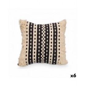 Cuscino 4737 Nero Beige 45 x 15 x 45 cm (6 Unità)