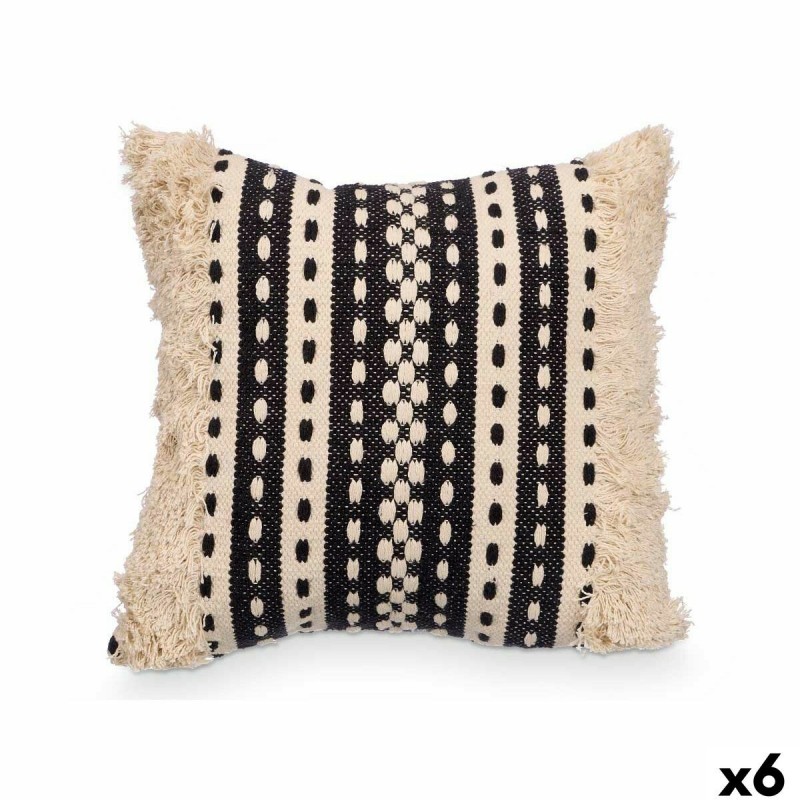 Cuscino 4737 Nero Beige 45 x 15 x 45 cm (6 Unità)