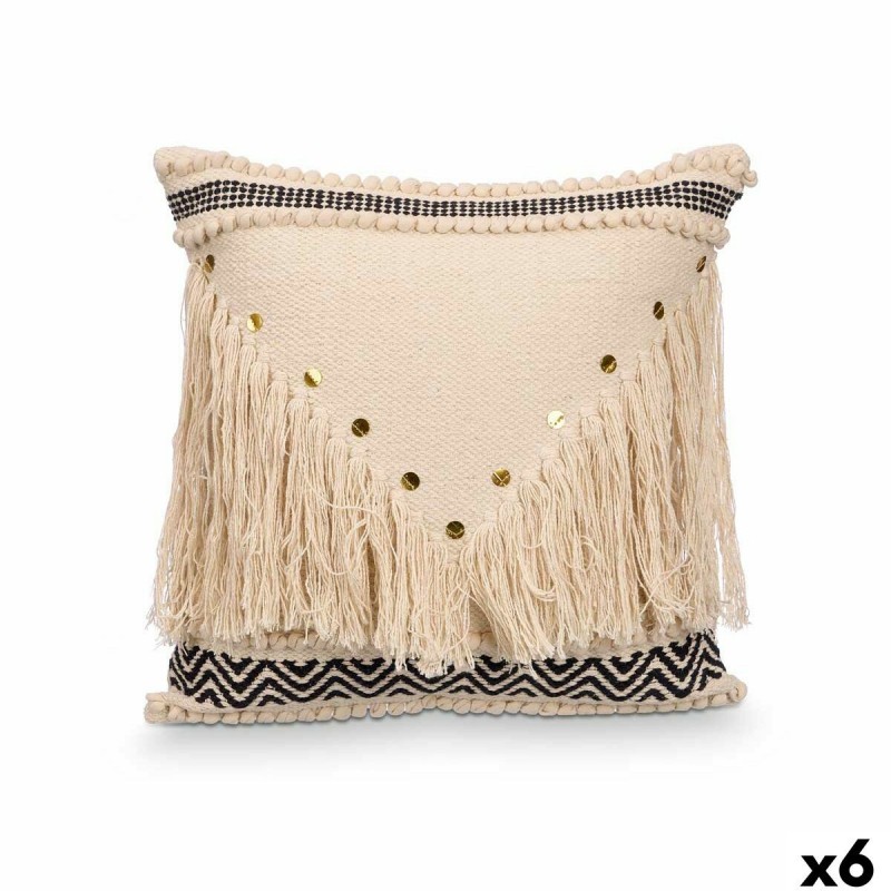 Cuscino 4740 Nero Naturale 45 x 15 x 45 cm (6 Unità)