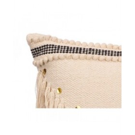 Cuscino 4740 Nero Naturale 45 x 15 x 45 cm (6 Unità)