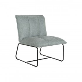 Poltrona Home ESPRIT Nero Verde Metallo 66 x 71 x 77 cm