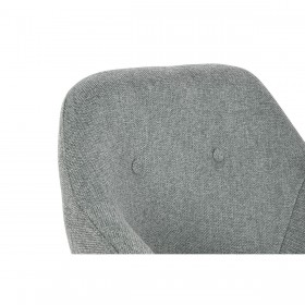 Poltrona Home ESPRIT Nero Verde Metallo 63 x 64 x 70 cm