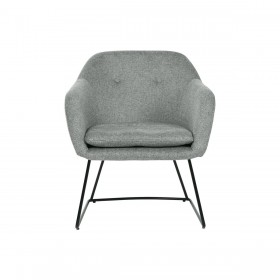 Poltrona Home ESPRIT Nero Verde Metallo 63 x 64 x 70 cm