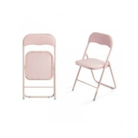 Sedia Pieghevole 10923 Rosa 43 x 46 x 78 cm 88 x 6 x 45 cm (6 Unità)