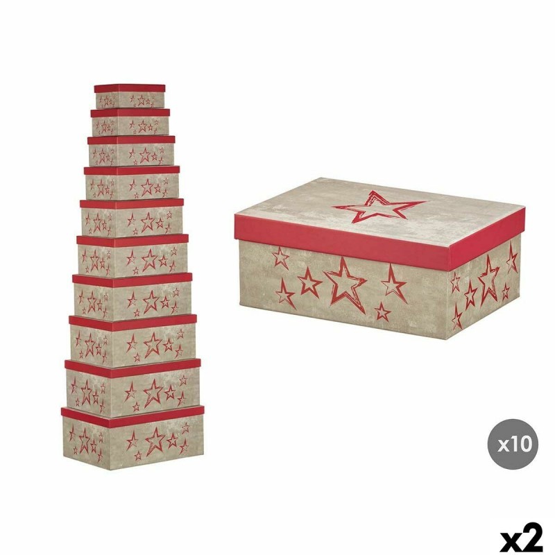 Scatola Decorativa Pincello 67 Rosa Cartone (2 Unità)
