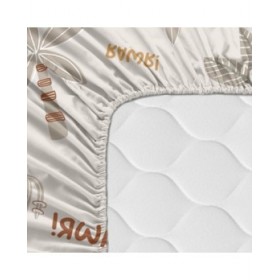 Lenzuolo con angoli aderenti HappyFriday MOSHI MOSHI Multicolore 28 x 2 x 38 cm 90 x 200 x 32 cm