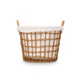 Cesto Kipit HX30561 Naturale Poliestere Stoffa polipropilene Ferro Plastica 50 % cotone 50 x 43 x 44 cm (6 Unità)