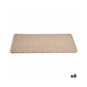 Tappeto da bagno Berilo AR1910100 Beige PVC 38 x 0,03 x 78 cm (6 Unità)