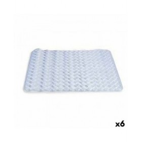Tappeto da bagno Berilo AR1910104 Trasparente PVC 0,03 x 50 x 50 cm (6 Unità)