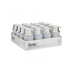 Dispenser di Sapone Berilo 3236-2 Grigio Plastica 450 ml 7 x 14,5 x 8,5 cm (16 Unità)