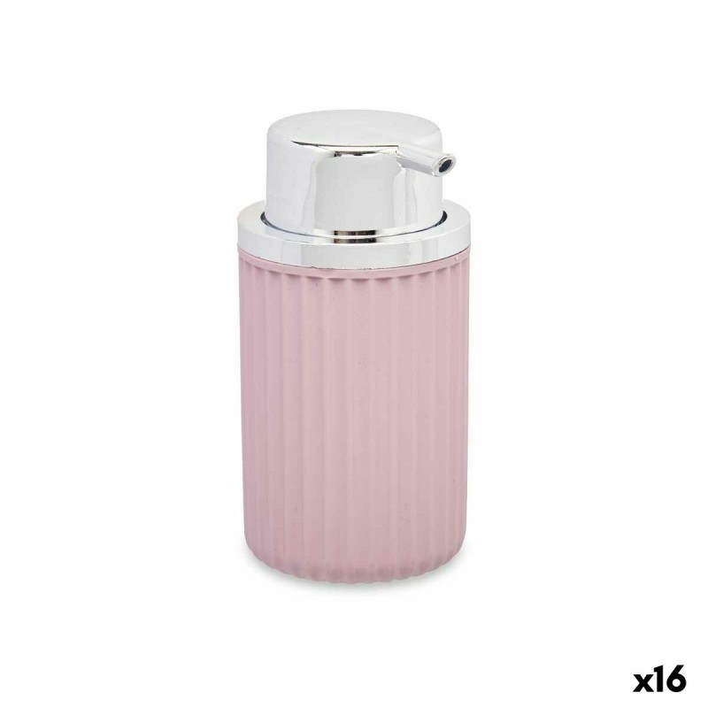 Dispenser di Sapone Berilo 3236-4 Rosa Plastica 420 ml 7 x 14,5 x 8,5 cm (16 Unità)