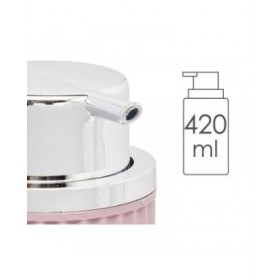 Dispenser di Sapone Berilo 3236-4 Rosa Plastica 420 ml 7 x 14,5 x 8,5 cm (16 Unità)