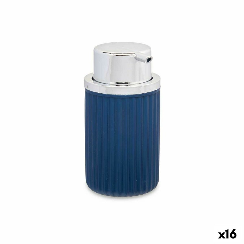 Dispenser di Sapone Berilo 3236-5 Azzurro Plastica 420 ml 7 x 14,5 x 8,5 cm (16 Unità)