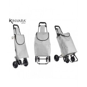 Carrello Kinvara WR3069-1 Nero Grigio 30 L 22 x 98 x 38 cm (6 Unità)