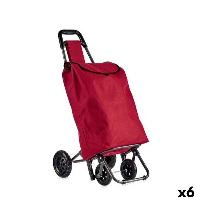Carrello Kinvara WR3069-2 Nero Rosso 22 x 98 x 38 cm (6 Unità)