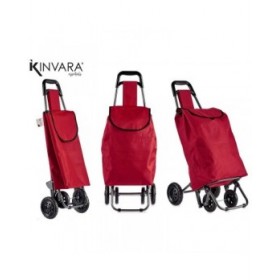 Carrello Kinvara WR3069-2 Nero Rosso 22 x 98 x 38 cm (6 Unità)