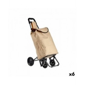 Carrello Kinvara WR3069-3 Nero Beige 30 L 22 x 98 x 38 cm (6 Unità)