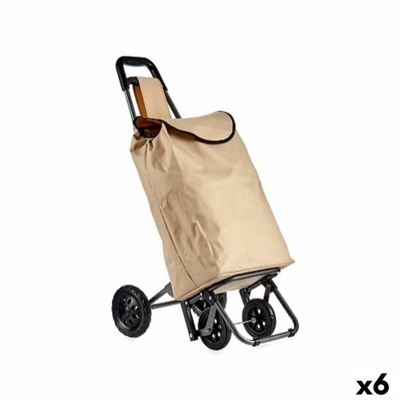 Carrello Kinvara WR3069-3 Nero Beige 30 L 22 x 98 x 38 cm (6 Unità)
