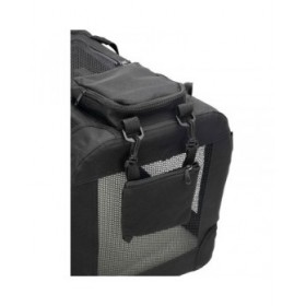 Gabbia per il trasporto di animali domestici PS1310BKXL Nero