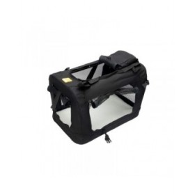 Gabbia per il trasporto di animali domestici PS1310BKXL Nero