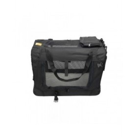 Gabbia per il trasporto di animali domestici PS1310BKXL Nero