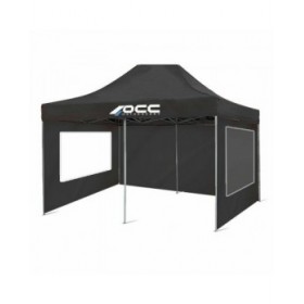 Parete della Tenda OCC Motorsport OCCCARP33 Nero Oxford 420D 6 x 2 m Finestra