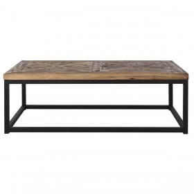 Tavolino da Caffè Home ESPRIT Legno Metallo 125 x 65 x 40 cm