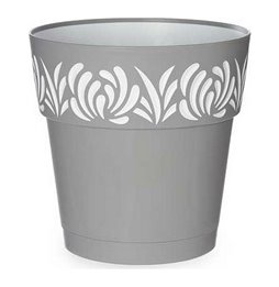 Specchio da parete Home ESPRIT Bianco Marrone Beige Grigio Cristallo polistirene 63,3 x 2,6 x 89,6 cm (4 Unità)