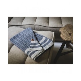 Coperta Scalpers Azzurro Grigio 140 x 190 cm