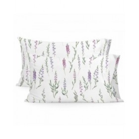Set di Lenzuola HappyFriday Lavender Multicolore Ala francese