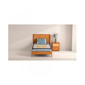 Set di Lenzuola Benetton Giallo Azzurro Ciliegie 3 Pezzi