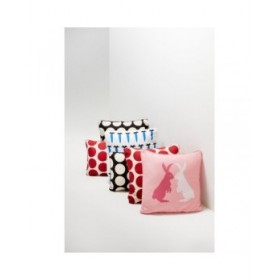 Cuscino Benetton Azzurro Bianco Carota 40 x 40 cm