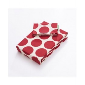 Set di Lenzuola Benetton Rosso 3 Pezzi