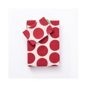 Set di Lenzuola Benetton Rosso 3 Pezzi
