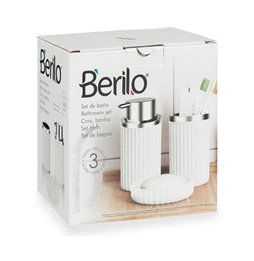 Set di vasi da fiori Home ESPRIT Grigio Fibra di Vetro Magnesio 55 x 55 x 55,5 cm (3 Unità)