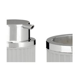 Set di vasi da fiori Home ESPRIT Grigio Fibra di Vetro Magnesio 55 x 55 x 55,5 cm (3 Unità)
