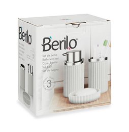 Set di vasi da fiori Home ESPRIT Grigio Fibra di Vetro Magnesio 55 x 55 x 55,5 cm (3 Unità)