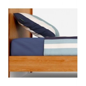Set di Lenzuola Benetton Giallo Azzurro Ciliegie 3 Pezzi