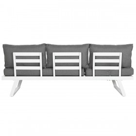 Divano e Tavolo Home ESPRIT Metallo 130 x 68 x 65 cm