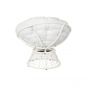 Poltrona da giardino Home ESPRIT Beige Metallo rattan sintetico 95 x 86,5 x 90 cm