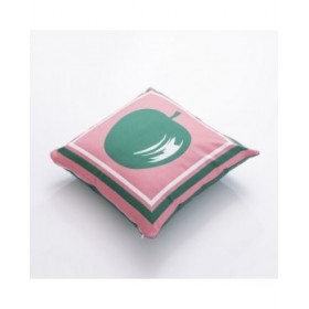 Cuscino Benetton Verde Rosa Mela 40 x 40 cm Quadrato