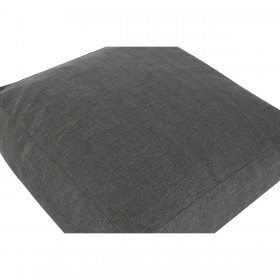 Puff Home ESPRIT Grigio 87 x 87 x 32 cm