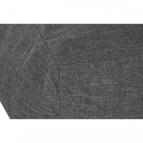 Puff Home ESPRIT Grigio 87 x 87 x 32 cm