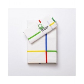 Set di Lenzuola Benetton Rainbow Singolo 3 Pezzi