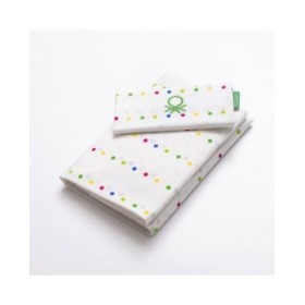 Set di Lenzuola Benetton Rainbow 3 Pezzi