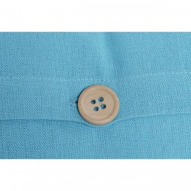 Cuscino Home ESPRIT Azzurro Bianco Blu cielo Mediterraneo 50 x 15 x 30 cm (3 Unità)