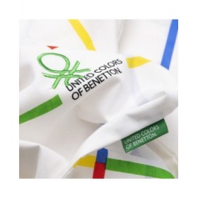 Set di Lenzuola Benetton RAINBOW 4 Pezzi