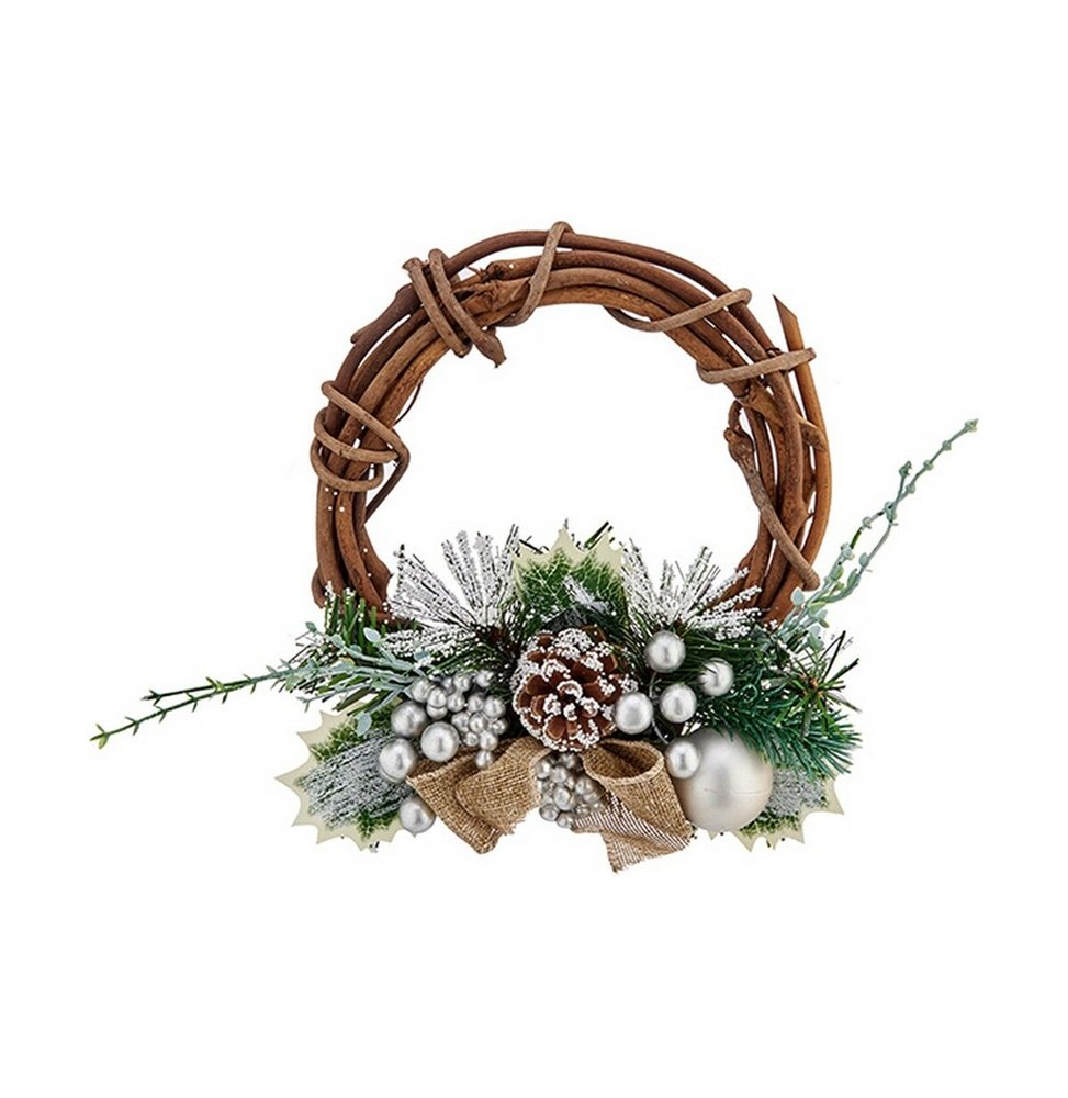 Statua Decorativa Home ESPRIT Azzurro Naturale Mediterraneo 17 x 2,5 x 25 cm
