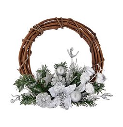 Statua Decorativa Home ESPRIT Azzurro Naturale Mediterraneo 17 x 2,5 x 25 cm