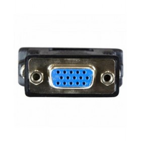 Adattatore DVI con VGA Startech DVIVGAMFBK           Nero